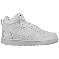 Buty dla dziewczynek - Buty do chodzenia dla dzieci Nike Court Borough Mid GS - miniaturka - grafika 1
