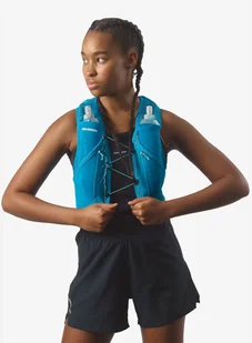 Kamizelka biegowa Salomon Active Skin 12 Set - blue danube/blue curacao - Plecaki - miniaturka - grafika 1