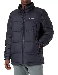 Kurtki męskie - Columbia kurtka męska, pike Lake Jacket, poliester, czarny, xxl - grafika 1