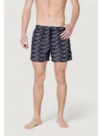 Kąpielówki męskie - EA7 Emporio Armani Szorty kąpielowe 7M000510 AF13059 MC085 Czarny Regular Fit - miniaturka - grafika 1