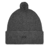 Czapki męskie - Czapka Calvin Klein Emblem Brushed LV04D8067G Szary - miniaturka - grafika 1