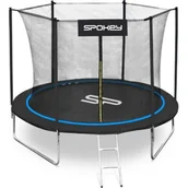 Trampoliny - Spokey Jumper -Trampolina niebieska 252 CM - miniaturka - grafika 1