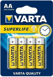 Baterie VARTA Superlife, Mignon R6P/AA - 4 szt - Baterie i akcesoria - miniaturka - grafika 1