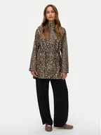 Kurtki damskie - Vero Moda Kurtka przeciwdeszczowa Malou 10330969 Brązowy Regular Fit - miniaturka - grafika 1