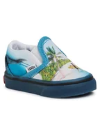 Buty dla dziewczynek - Vans Tenisówki Classic Slip-On VN0A45JIVIF1 Kolorowy - miniaturka - grafika 1