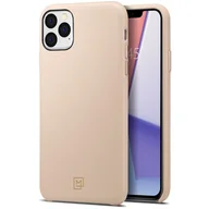 Szkła hartowane na telefon - Spigen LA MANON CALIN Etui iPhone 11 PRO MAX beżowe 13491 - miniaturka - grafika 1