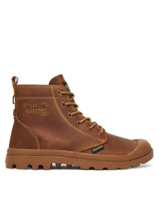 Palladium Trapery Pampa Zip Lth Legacy 79502-257-M Brązowy - Botki męskie - miniaturka - grafika 1