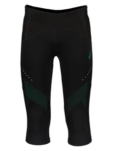 Asics Legginsy funkcyjne w kolorze czarnym - Spodnie sportowe męskie - miniaturka - grafika 1