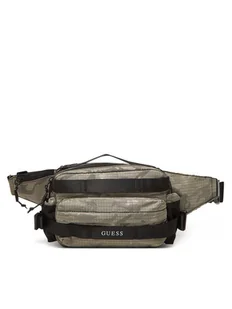 Guess Saszetka nerka HMASNC P5337 Khaki - Nerki - miniaturka - grafika 1