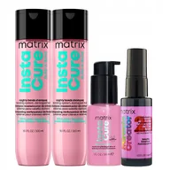 Szampony do włosów - Zestaw Matrix Instacure Odbudowujący szampon do włosów zniszczonych, olejek - miniaturka - grafika 1