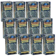 Herbata - BASILUR Magic Nights Czarna herbata cejlońska z dodatkiem aromatu truskawki, moreli, ananasa i papai, w saszetkach 25 x 2 g x12 - miniaturka - grafika 1