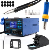Lutownice - Stacja lutownicza Hot-Air Yihua 992DA 3w1 LCD 720W - miniaturka - grafika 1