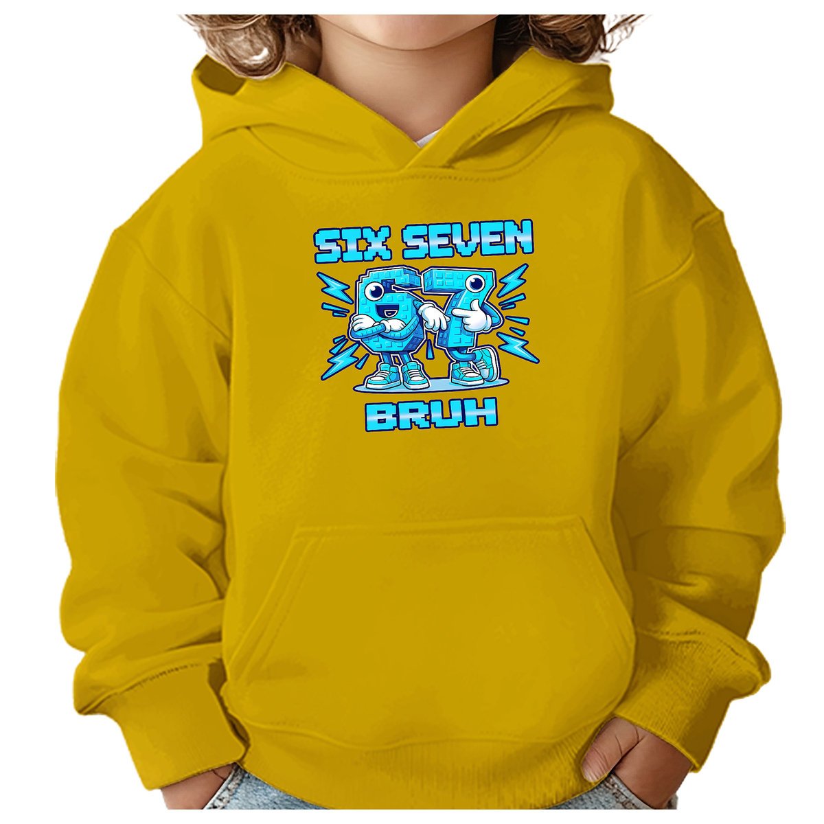 BLUZA DZIECIĘCA 67 SIX SEVEN VIRAL BRUH 104 CHŁOPIĘCA DZIEWCZĘCA