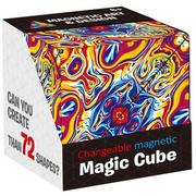 Gry planszowe - Magnetyczna Kostka Magic Cube Fidget Antystresowy Magiczna Kostka - miniaturka - grafika 1