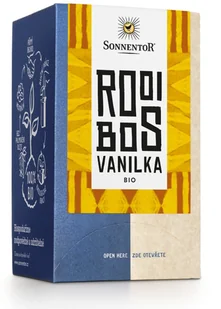 Sonnentor - Rooibos Vanilla, herbata w torebkach, organiczna, 18 szt. - Herbata - miniaturka - grafika 1