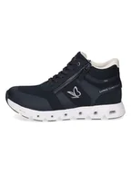 Trampki damskie - Caprice Sneakersy w kolorze granatowym - miniaturka - grafika 1
