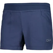 Spodenki damskie - CMP Szorty dziewczęce trekkingowe 30t6495 niebieski niebieski 116 - miniaturka - grafika 1