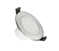Oprawy, klosze i abażury - LED Łazienkowa oprawa wpuszczana LED/7W/230V 3000K srebrny IP44 - miniaturka - grafika 1