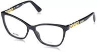 Okulary przeciwsłoneczne - MOSCHINO MOS588 Okulary, Czarne, 55 damskie, Czarny, 55 - miniaturka - grafika 1