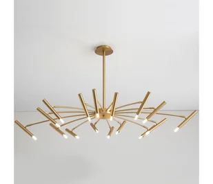 Redo 01-2776 - Żyrandol RAYEN 16xG9/10W/230V brąz - Lampy sufitowe - miniaturka - grafika 1
