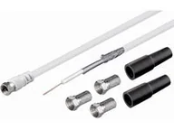 Kable - Kabel MicroConnect Coaxial set 2x F-plug 20meter COAX20 - miniaturka - grafika 1