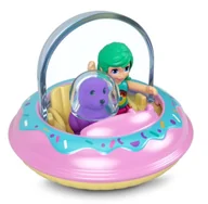 Lalki dla dziewczynek - Polly Pocket. Figurka z pojazdem - Pączek Hkv57 - figurka - miniaturka - grafika 1
