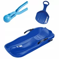 Sanki i ślizgacze - Sanki Bobslej z hamulcami + Ślizg + Śnieżkomat - miniaturka - grafika 1