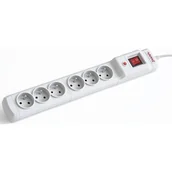 Listwy zasilające - Armac Listwa Zasilająca MULTI M6 (6 GNIAZD) 2.5m szara M6/25/SZ - miniaturka - grafika 1