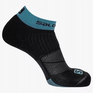 Skarpetki turystyczne do wędrówek Salomon X Ultra Ankle wełniane - Odzież trekkingowa damska - miniaturka - grafika 1