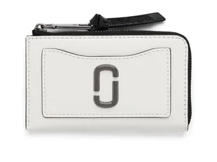 Marc Jacobs Women's The Utility Snapshot Top Zip Multi Travel Accessory-Passport Wallet, Black/White, czarny/biały, jeden rozmiar - Portfele - miniaturka - grafika 1