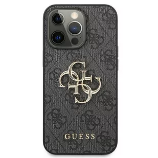 Guess Etui 4G Big Metal Logo do Apple iPhone 13 Pro Max Szary | GUHCP13X4GMGGR - Etui i futerały do telefonów - miniaturka - grafika 4