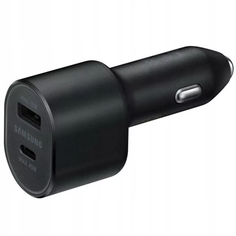 Ładowarka samochodowa Samsung USB A+ USB C PD 45W