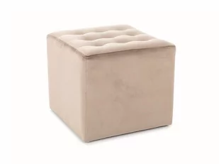 Pufa LORI VELVET ciemnobeżowa - POLECA nas aż 98% klientów - ZAMÓW (91 822 80 56) - Fotele i pufy dla dzieci - miniaturka - grafika 1
