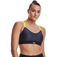 Bielizna sportowa damska - Biustonosz treningowy UNDER ARMOUR UA Infinity Low Strappy - czarny - miniaturka - grafika 1
