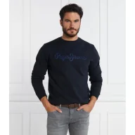 Bluzy męskie - Pepe Jeans London Bluza RYAN CREW | Regular Fit - miniaturka - grafika 1