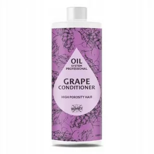 RONNEY Oil System Professional Grape Conditioner - odżywka do włosów wysokoporowatych, 1000ml - Odżywki do włosów - miniaturka - grafika 1