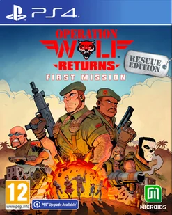 Operation Wolf Returns: First Mission (PS4) - Gry PlayStation 4 - miniaturka - grafika 1