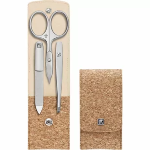 Zestaw do manicure Zwilling Twinox – korkowe etui, 3 elementy kod: 97690-006-3 - Zestawy do manicure i pedicure - miniaturka - grafika 1