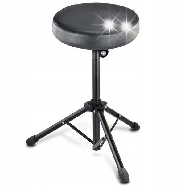 Stołek okrągły 29 cm do perkusji keyboardu Q-91