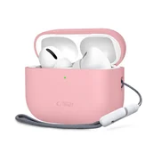 Etui i futerały do telefonów - TECH-PROTECT SILICONE APPLE AIRPODS PRO 3 DUSTY PINK - miniaturka - grafika 1