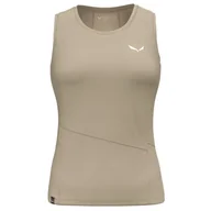 Koszulki i topy damskie - SALEWA Puez Sporty Dry Tank top damski, quicksand, XL - miniaturka - grafika 1