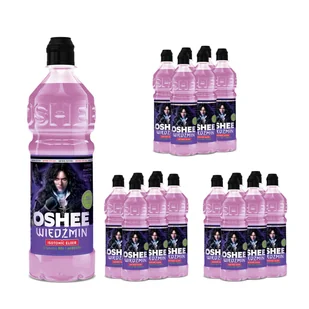 18x OSHEE Isotonic Drink Wiedźmin bez - agrest 750 ml - Napoje energetyczne i izotoniczne - miniaturka - grafika 1