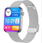 Smartwatch - Rubicon RNCF49 silver/silver mesh - miniaturka - grafika 1