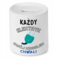 Skarbonki - Skarbonka Dla Pedagoga na Urodziny na Prezent z Nadrukiem ze Zdjęciem + Opakowanie na prezent (wzór 02) - miniaturka - grafika 1