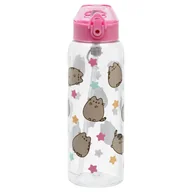 Shakery i bidony sportowe - Bidon Tritanowy, Pusheen, Bezbarwny, Gwiazdki, 750 Ml kot - miniaturka - grafika 1