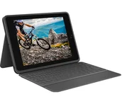 Etui do tabletów - Logitech Rugged Folio Grafitowy USB Type-C QWERTZ Swiss - miniaturka - grafika 1
