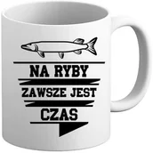 Gadżety dla niej i dla niego - Kubek - Na ryby zawsze jest czas - miniaturka - grafika 1