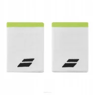 Koszykówka - Frotki tenisowe Babolat Logo Jumbo White/Aero - miniaturka - grafika 1