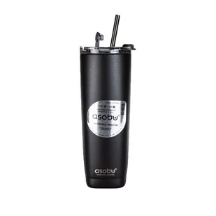 ASOBU Aqualina 600ml CZARNY - Kubki termiczne - miniaturka - grafika 1