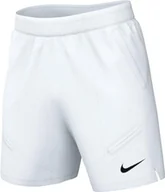 Spodenki damskie - Nike Męskie szorty M Nkct Df Advtg Short 9In, White/White/Black, FD5330-100, 2XL - miniaturka - grafika 1